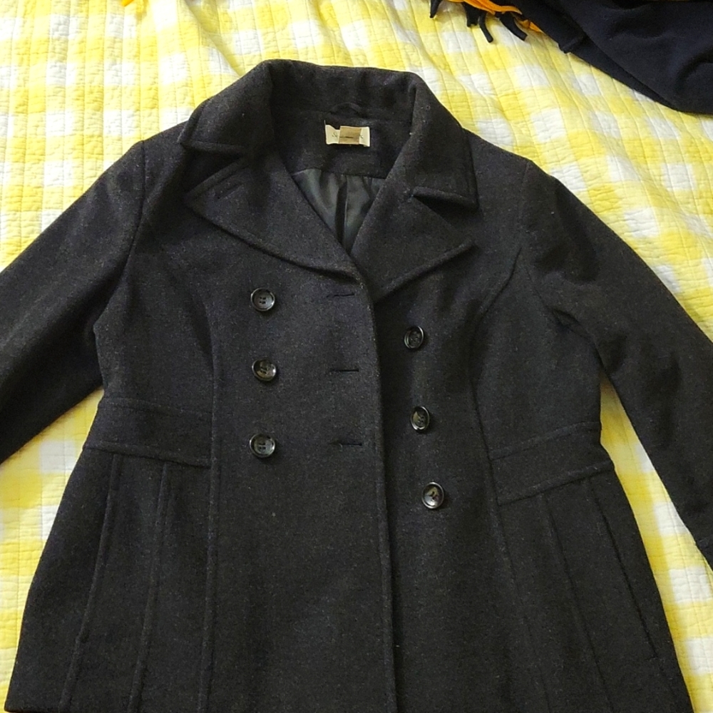 St. John's Bay charcoal coat